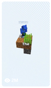 Minecraft short produced by TeraGrowth with 2 million views